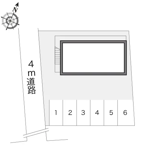 ★手数料０円★上尾市西宮下３丁目　月極駐車場（LP）